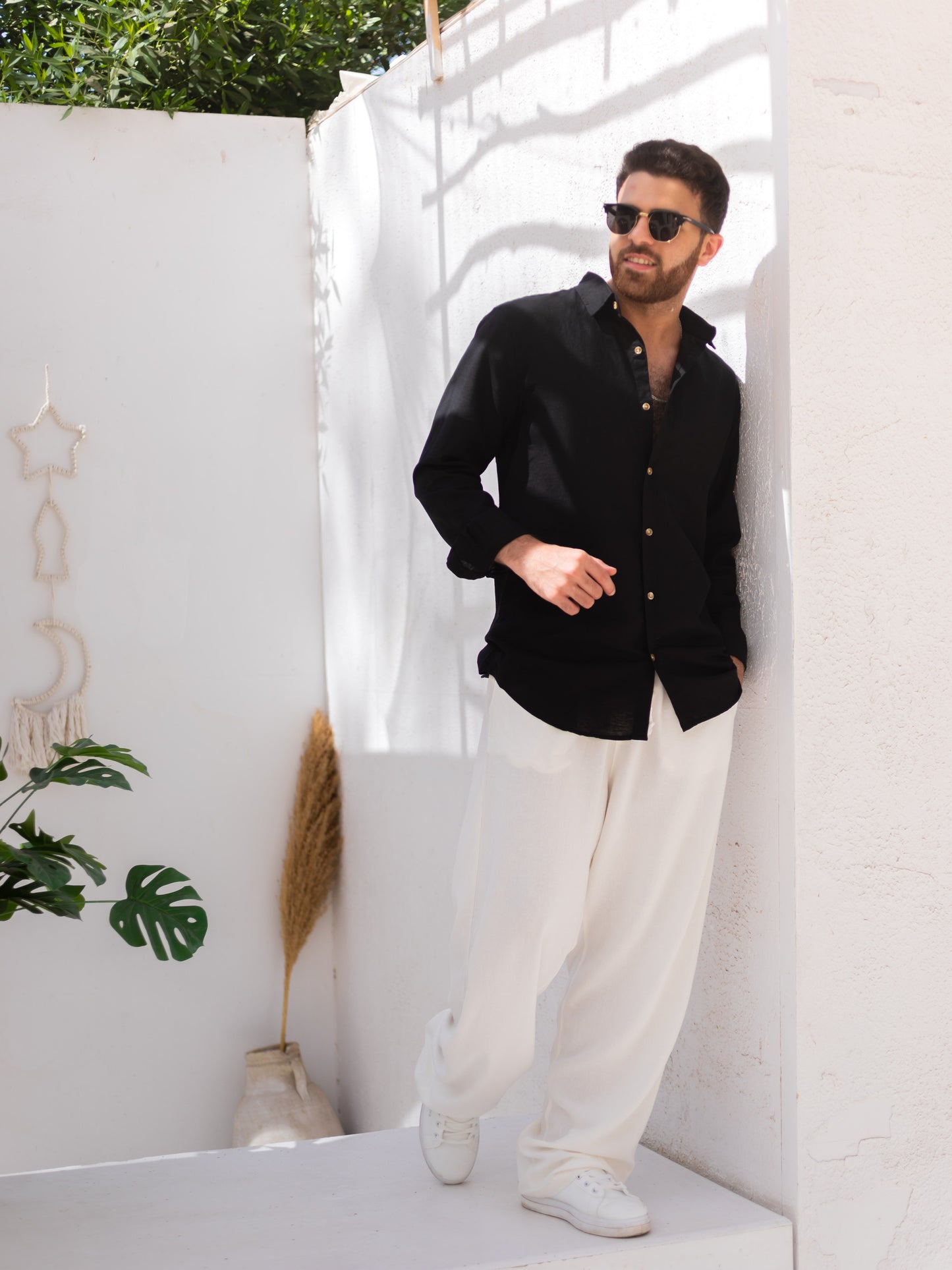Loose Linen Pants