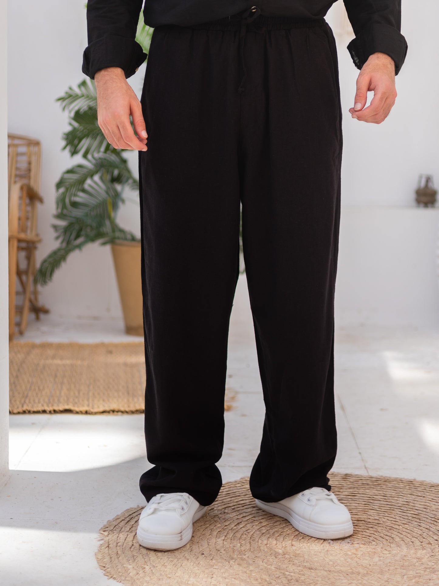Loose Linen Pants