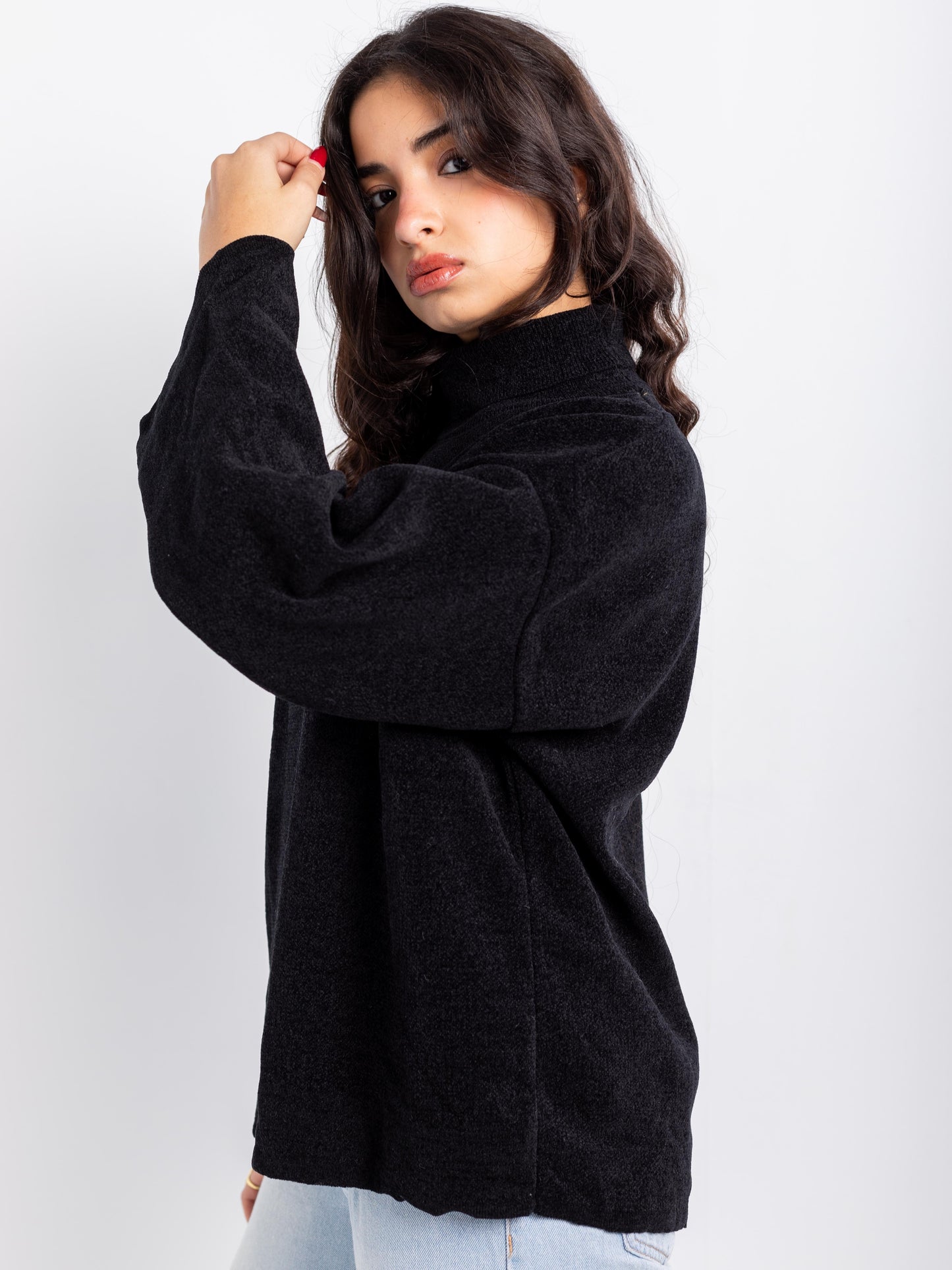 Relaxed Turtleneck Sweater