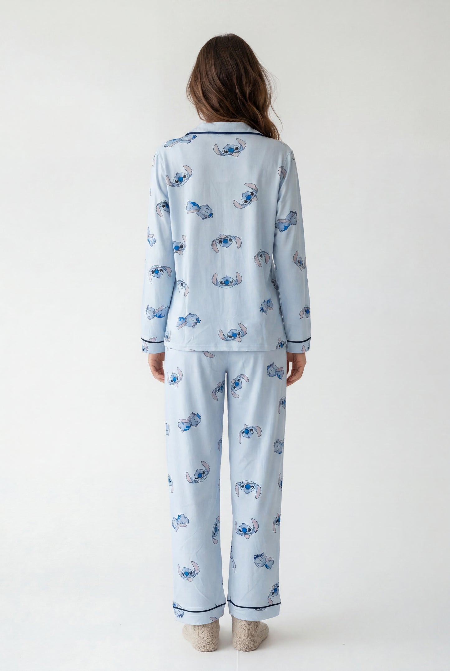 Printed Pajama Set (Long Sleeve)