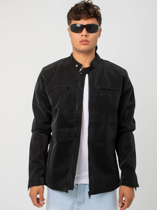 Leather Jacket Stripes