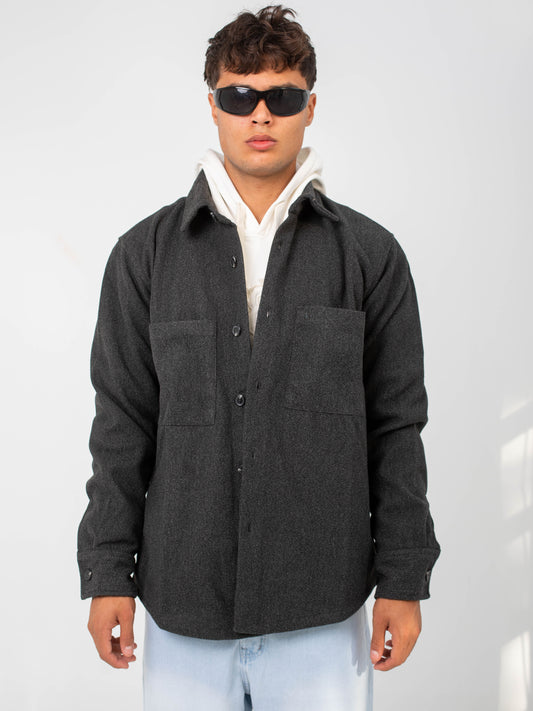 The Textured Overshirt