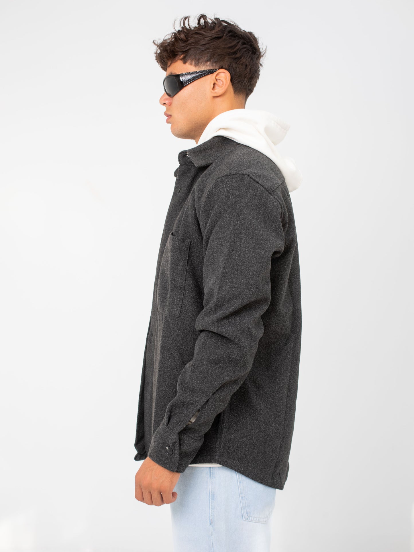 The Textured Overshirt
