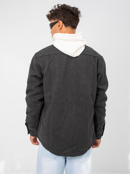 The Textured Overshirt