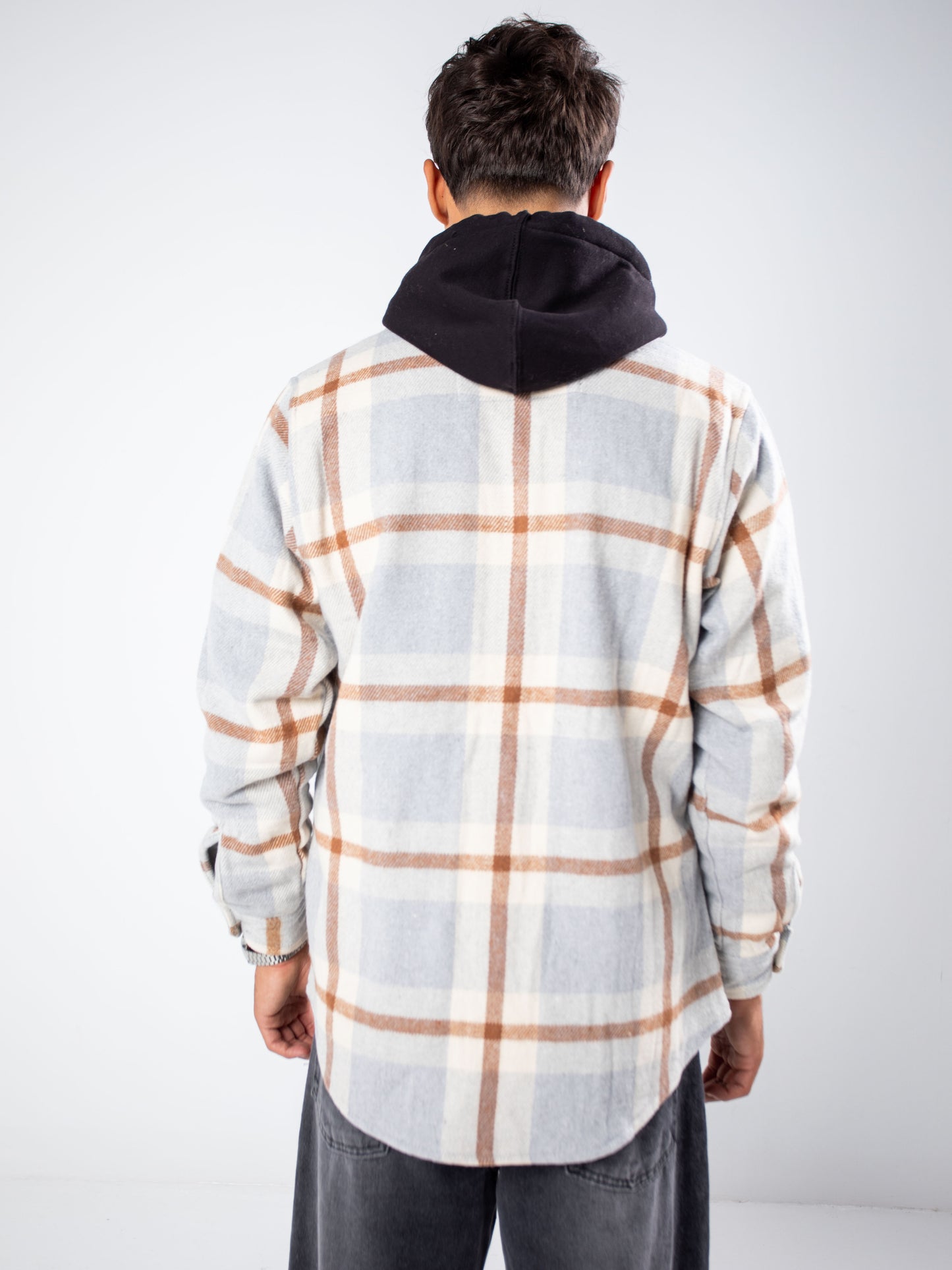 The Neutral Plaid Overshirt