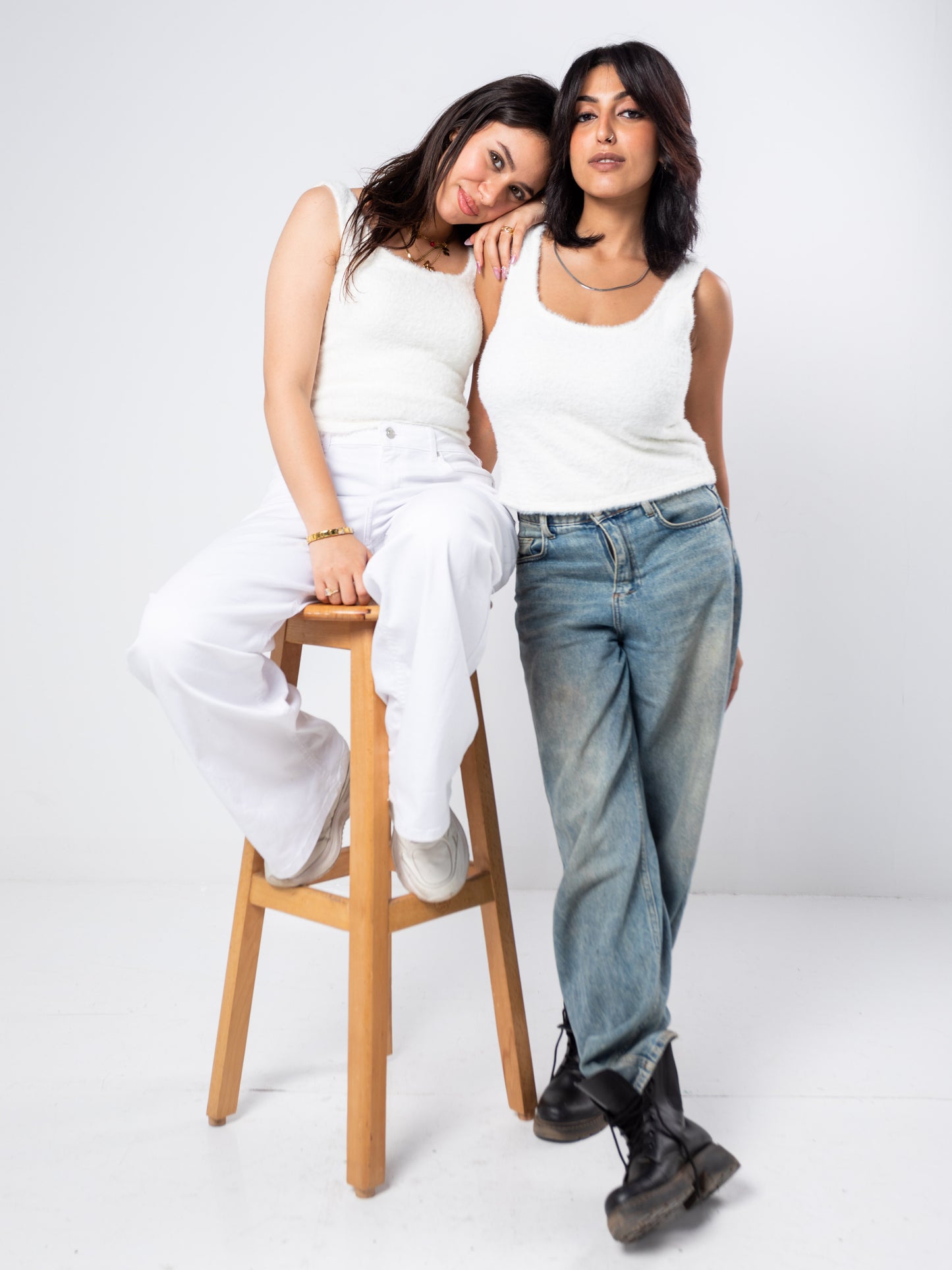 The Fuzzy Sleeveless Crop