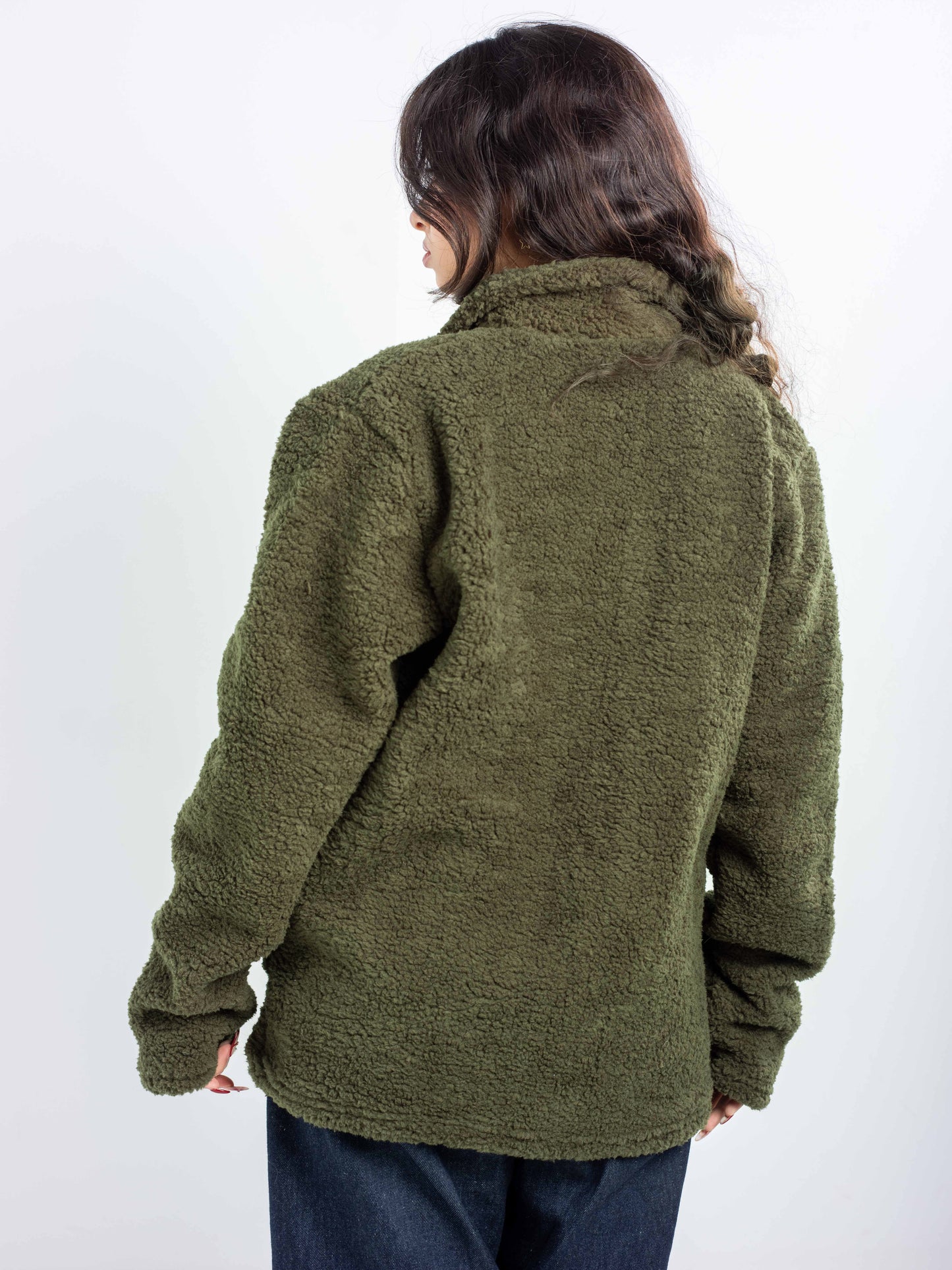 Forest Green Zip-Up Jacket