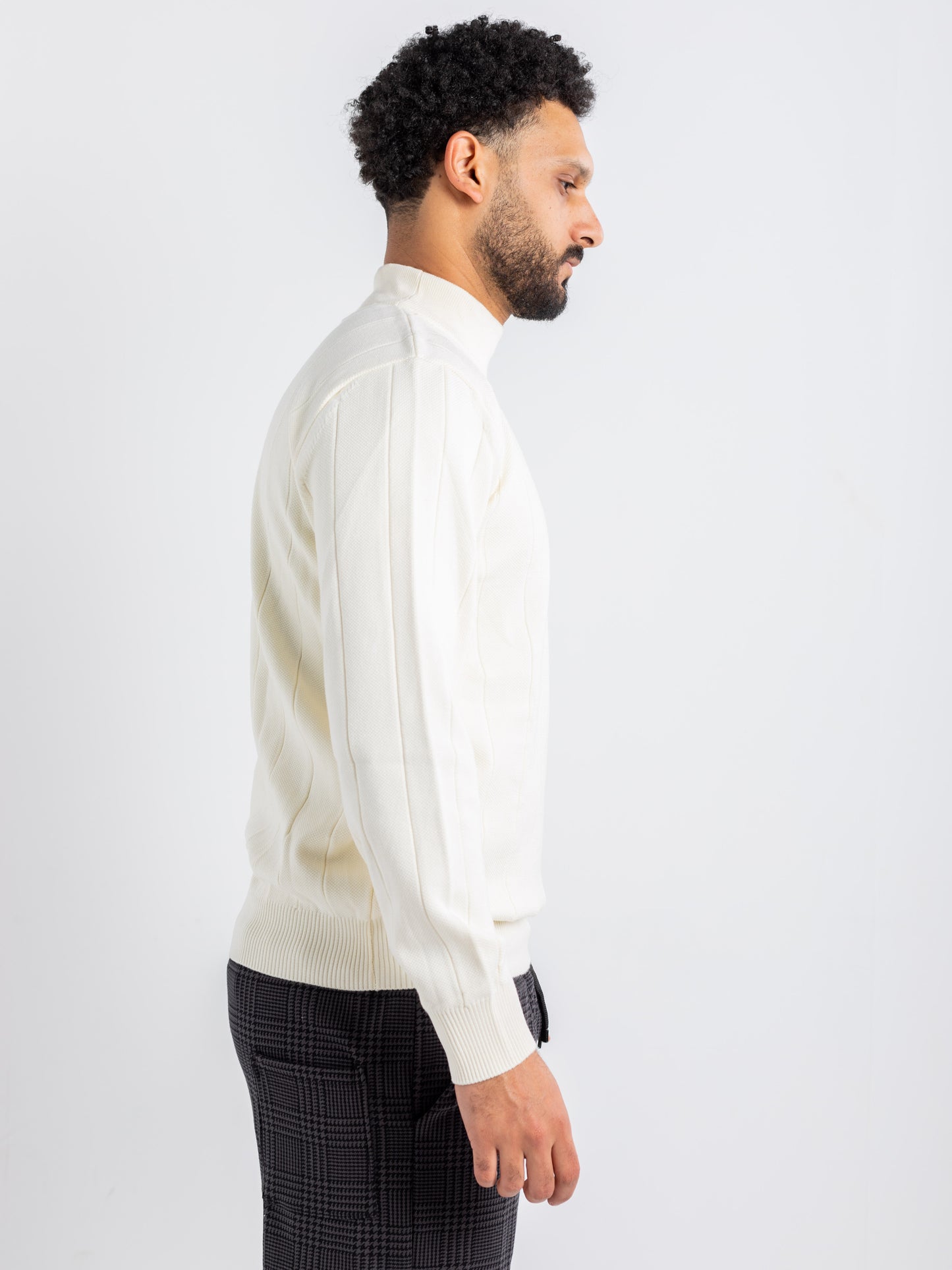 The Nordic High-Neck Knit