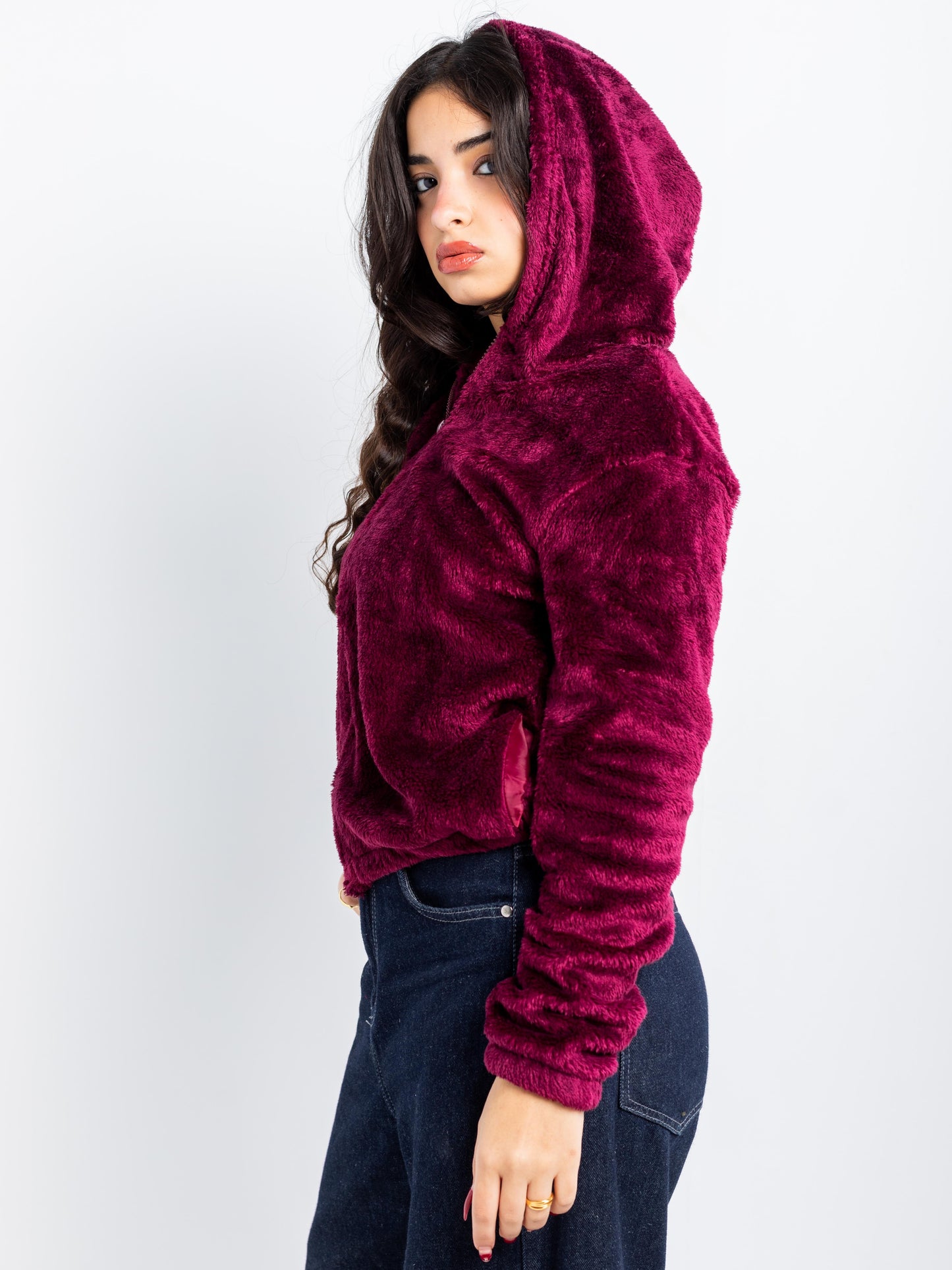 Lightweight Plush Zip Hoodie