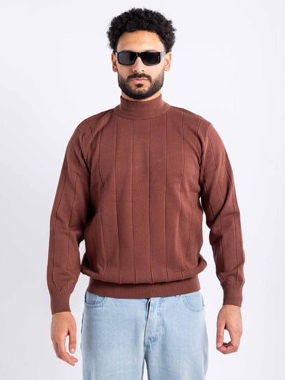 The Nordic High-Neck Knit