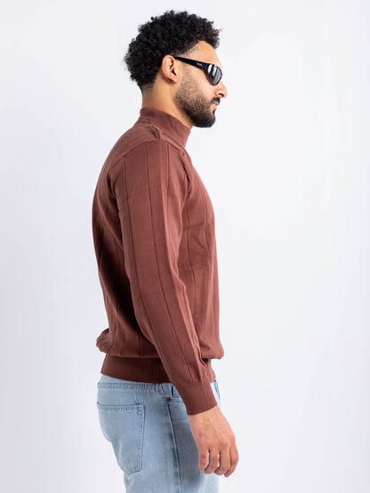 The Nordic High-Neck Knit