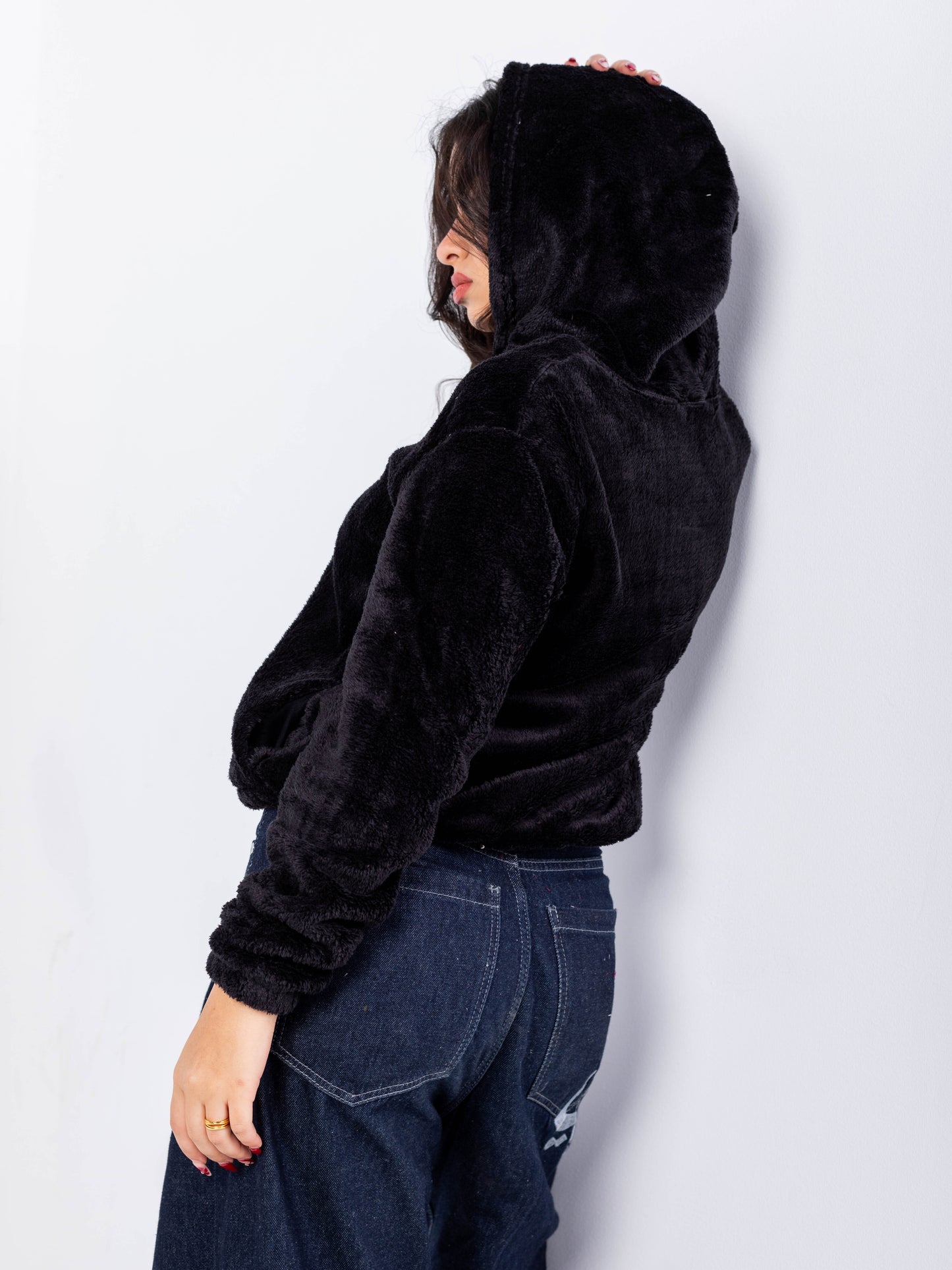 Lightweight Plush Zip Hoodie