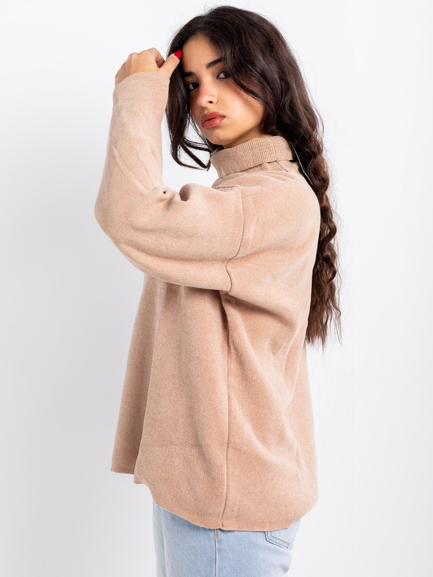 Relaxed Turtleneck Sweater