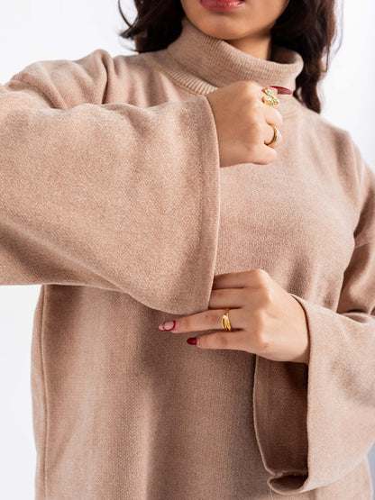 Relaxed Turtleneck Sweater