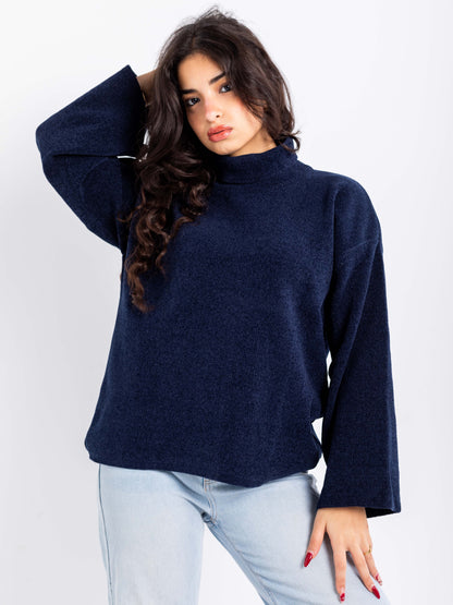 Relaxed Turtleneck Sweater