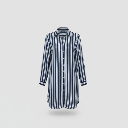 The Linear Navy Tunic