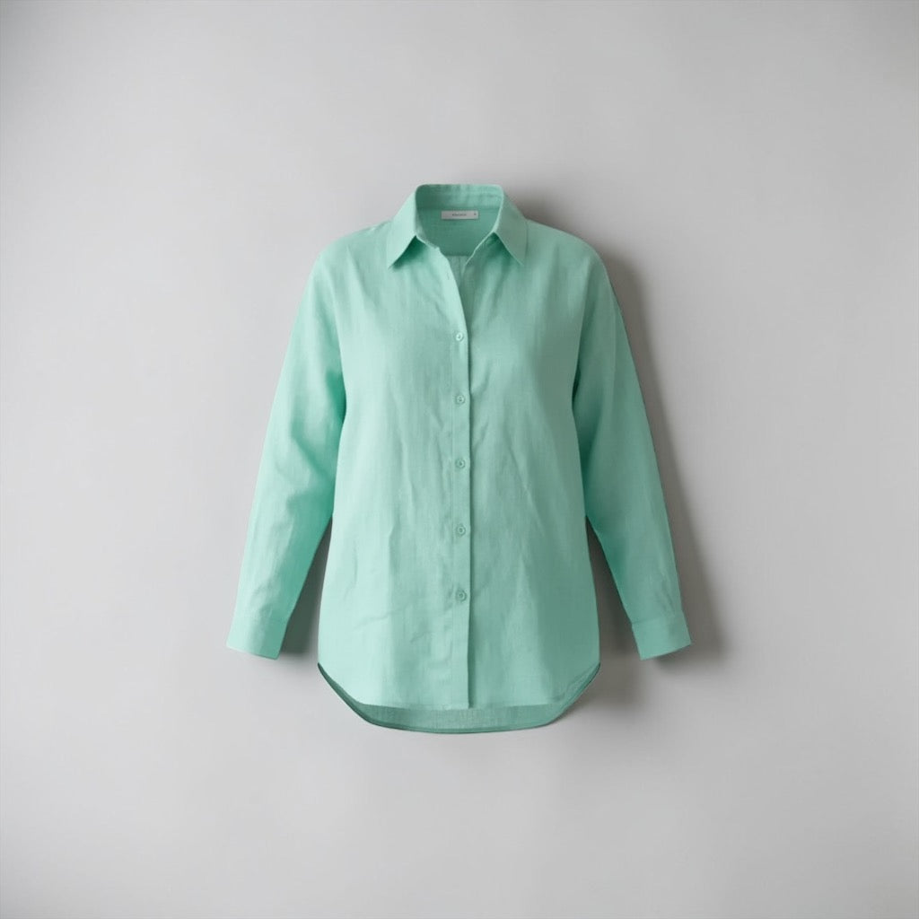 The Breeze Linen Button-Down