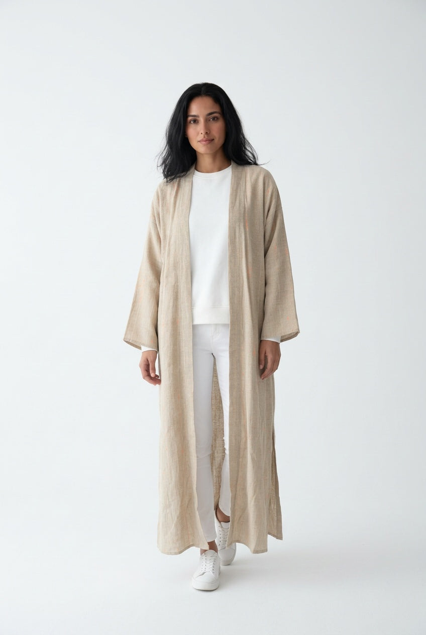 The Sahari Linen Duster