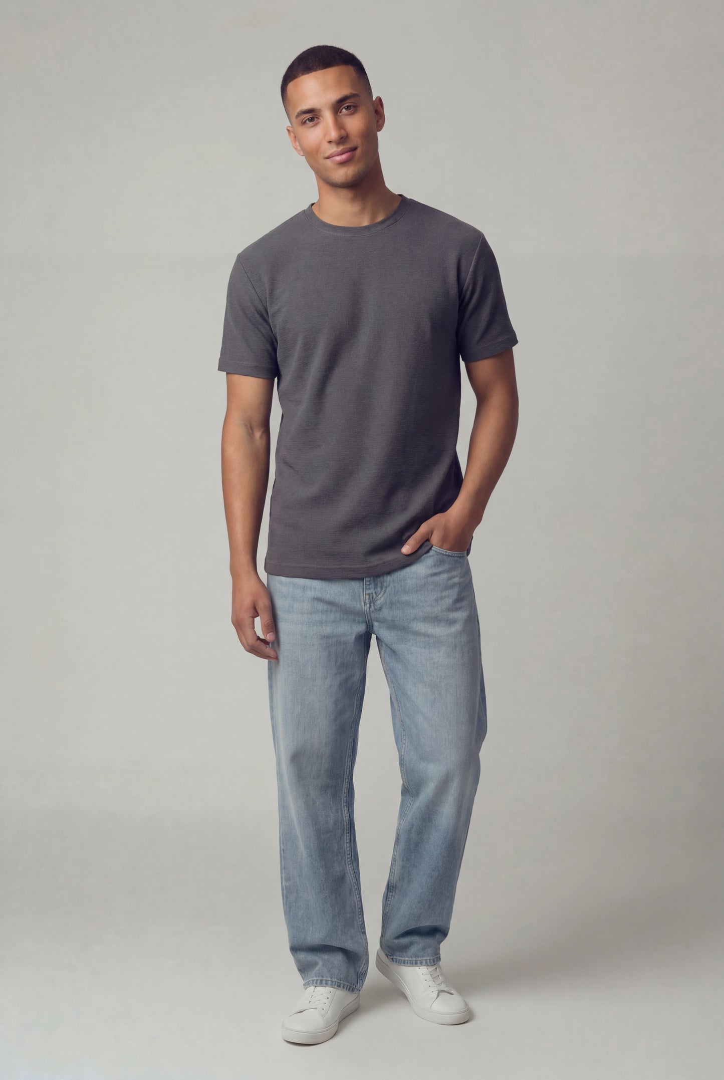 The Textured Basic T-shirt