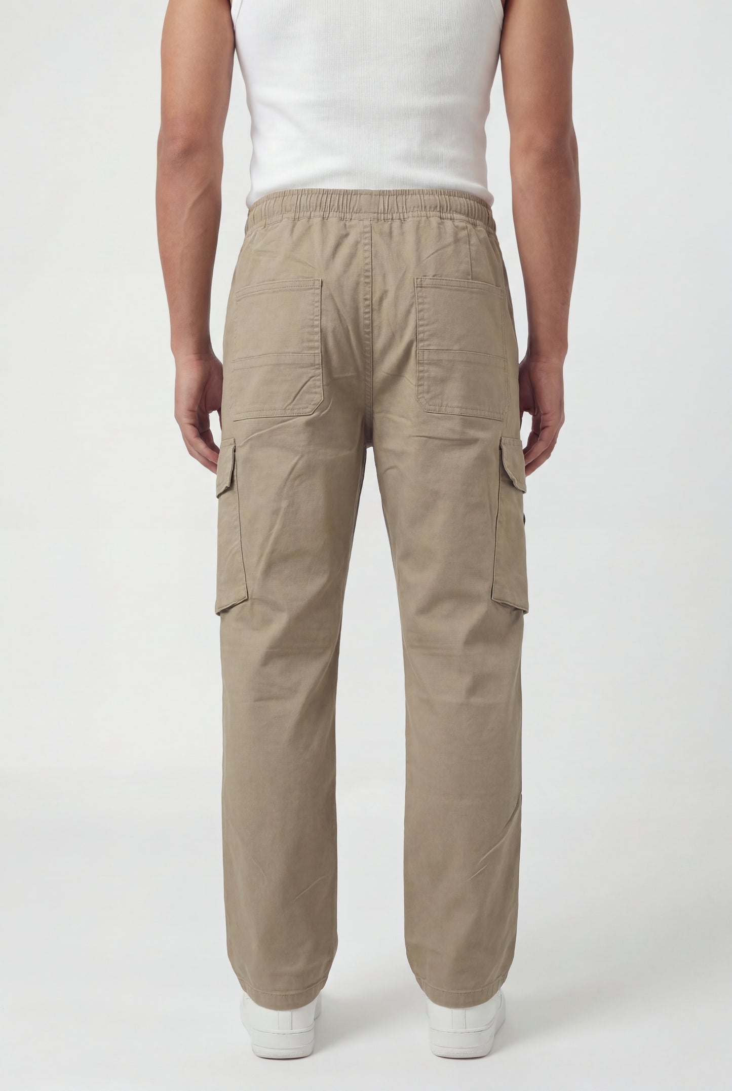 Drawstring Cargo Pants