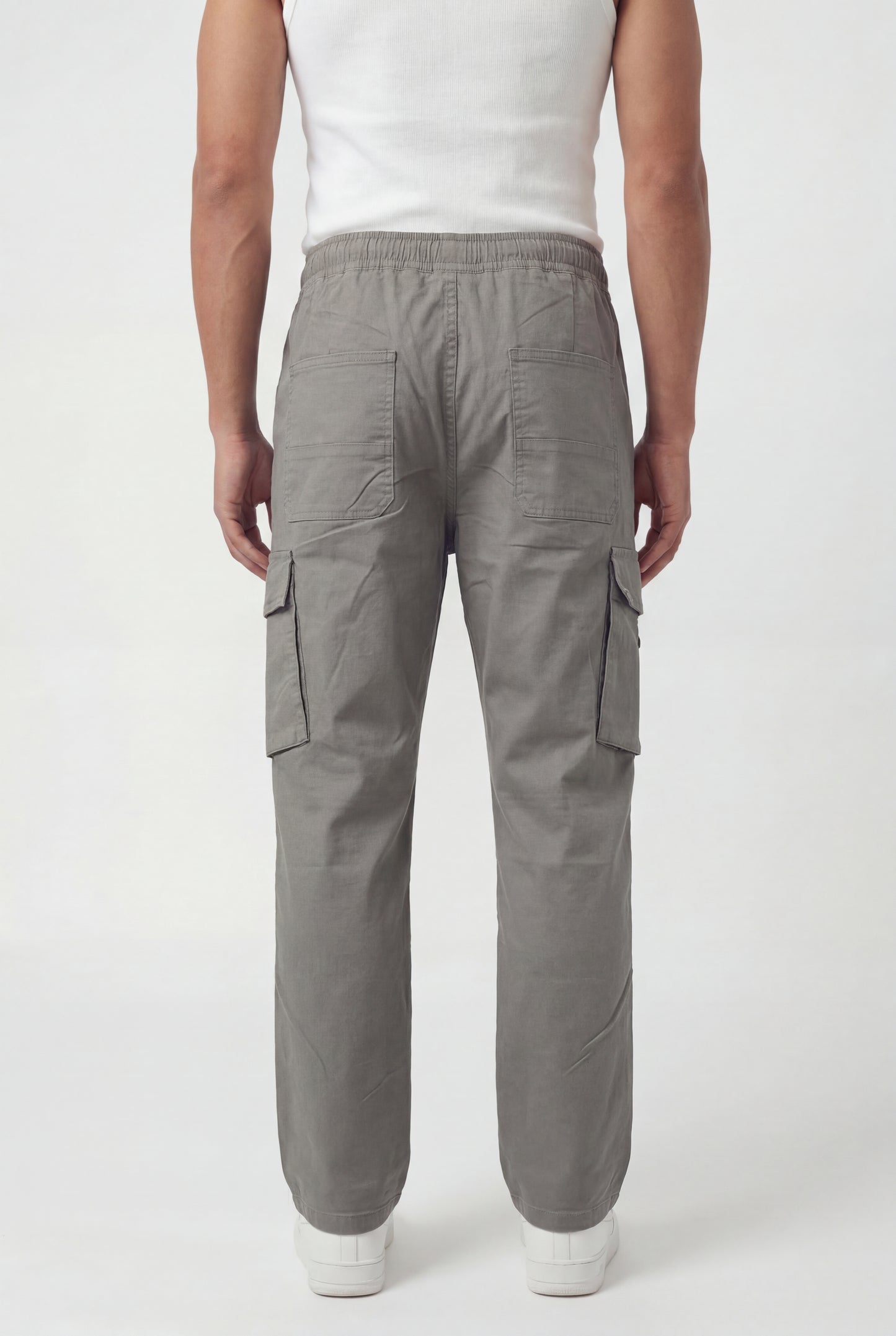 Drawstring Cargo Pants
