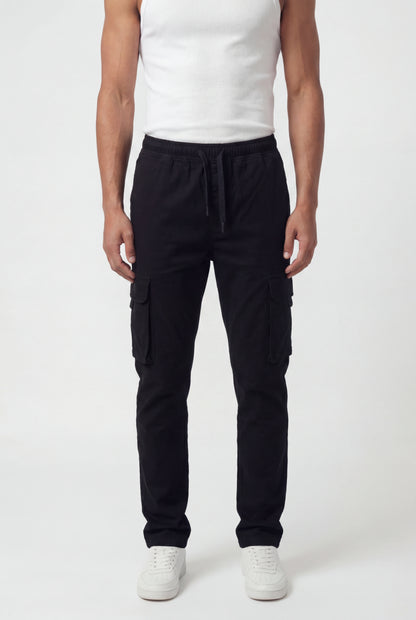 Drawstring Cargo Pants