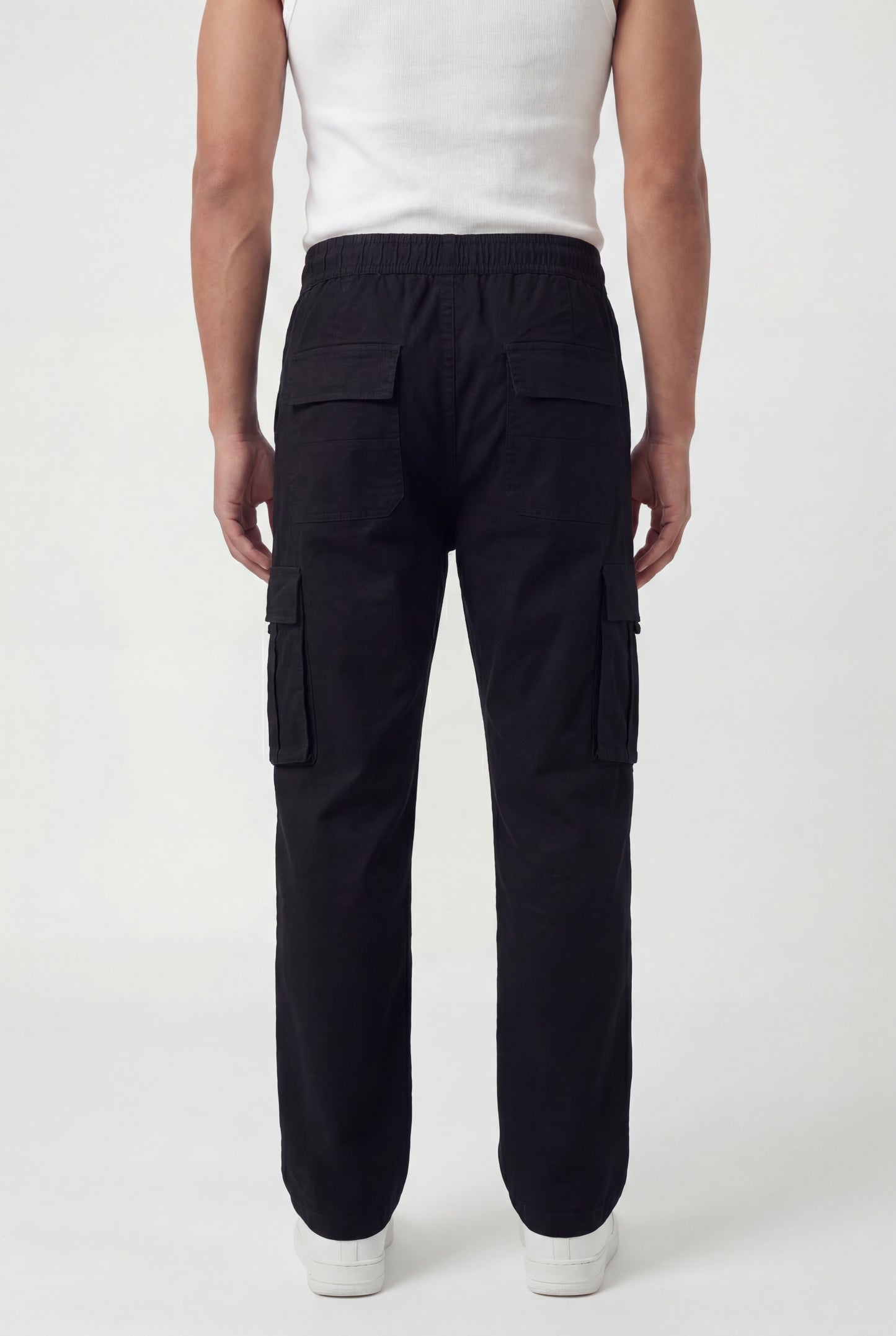 Drawstring Cargo Pants