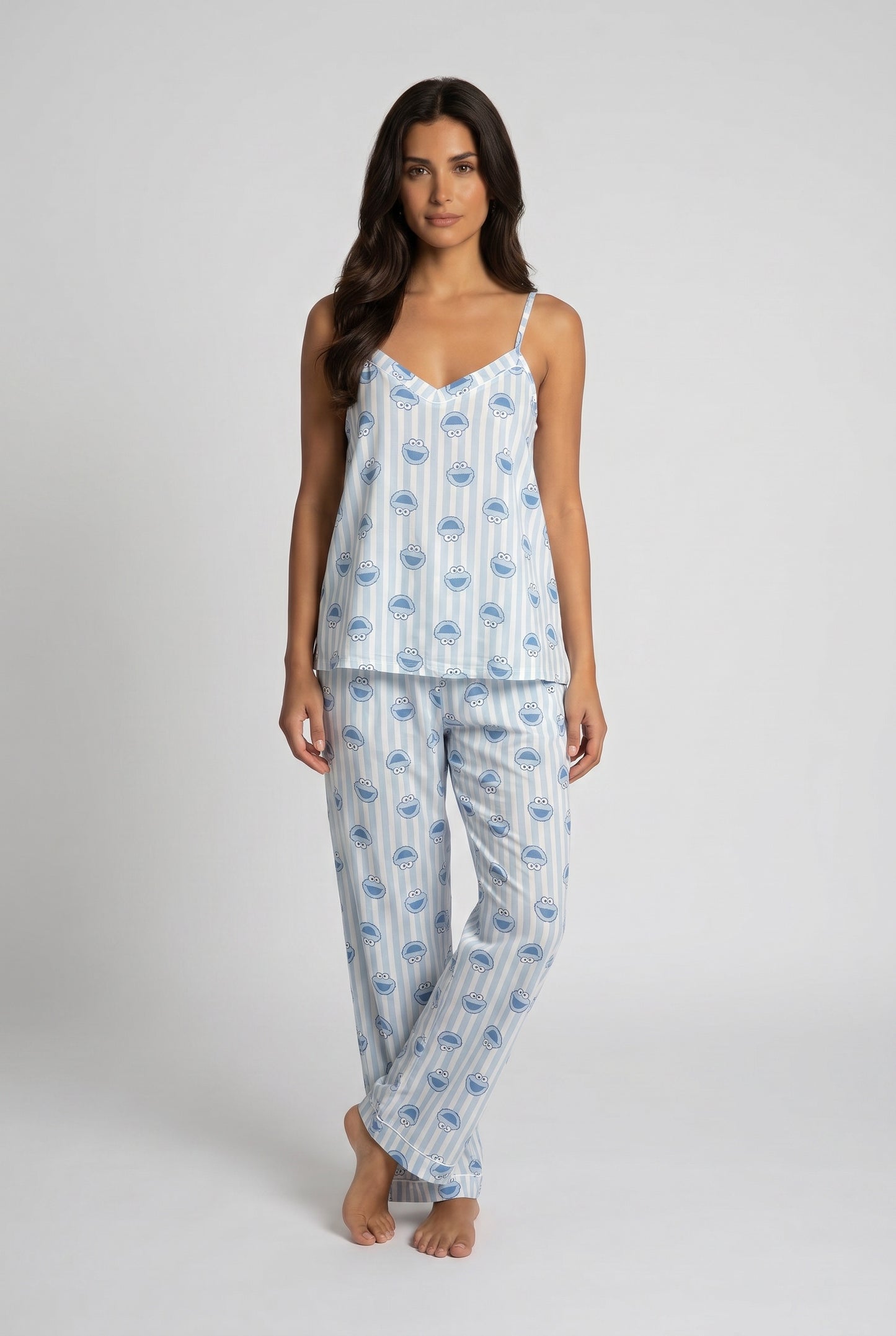 Printed Pajama Set (cami)