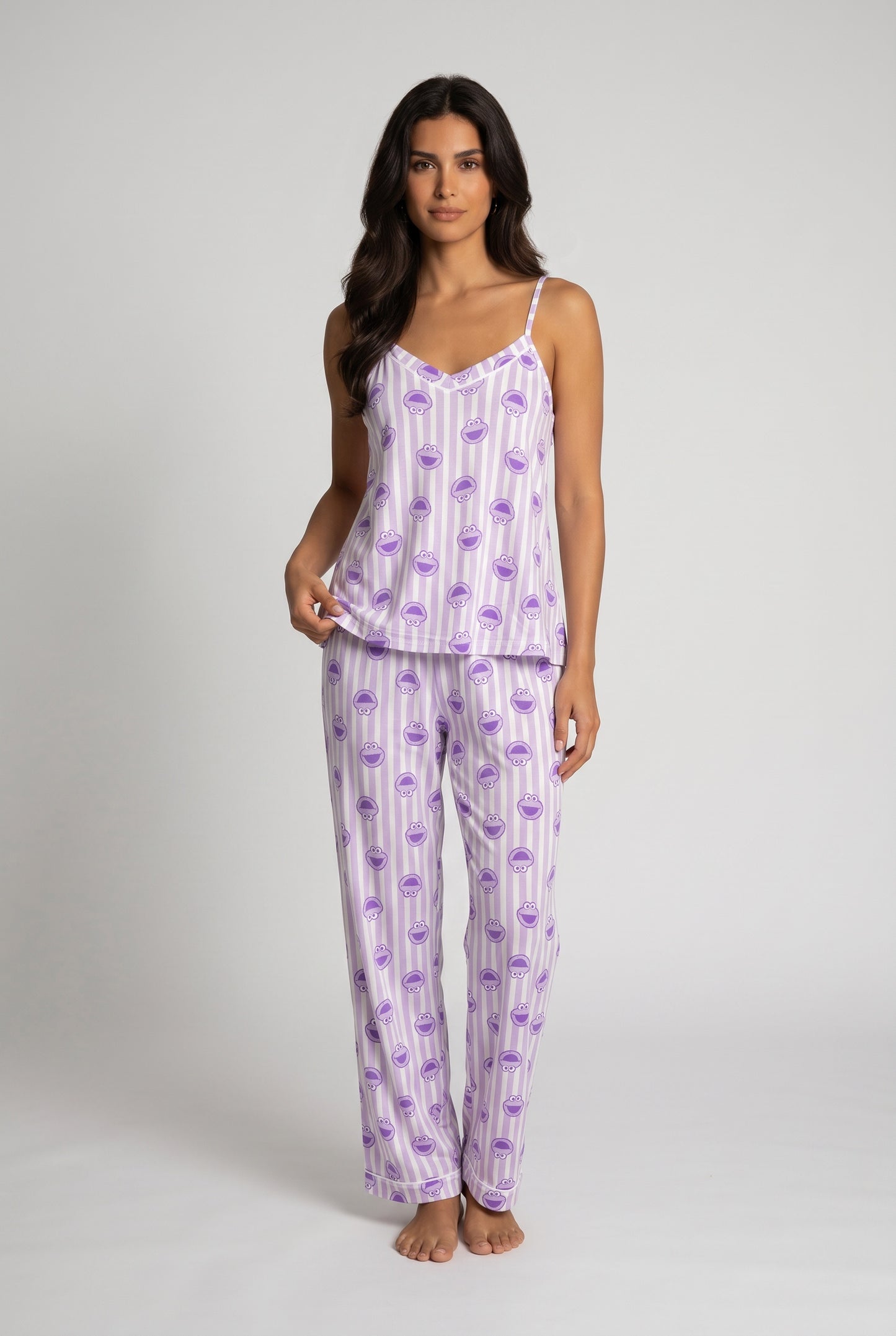 Printed Pajama Set (cami)