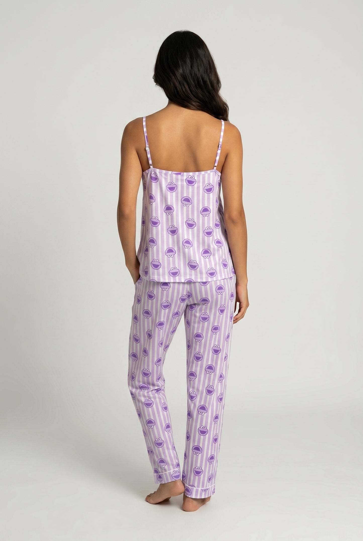 Printed Pajama Set (cami)
