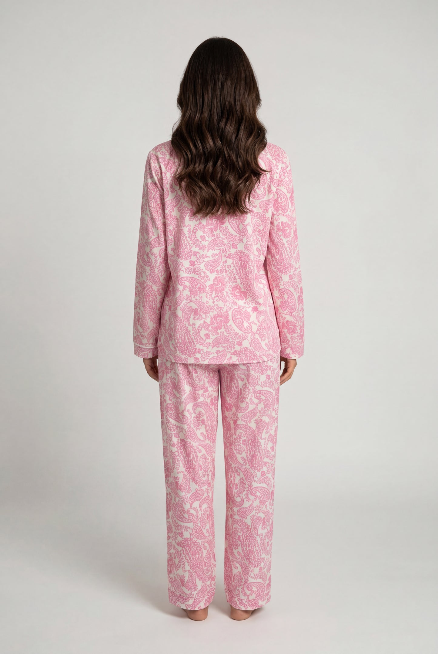 Printed Pajama Set (Long Sleeve)