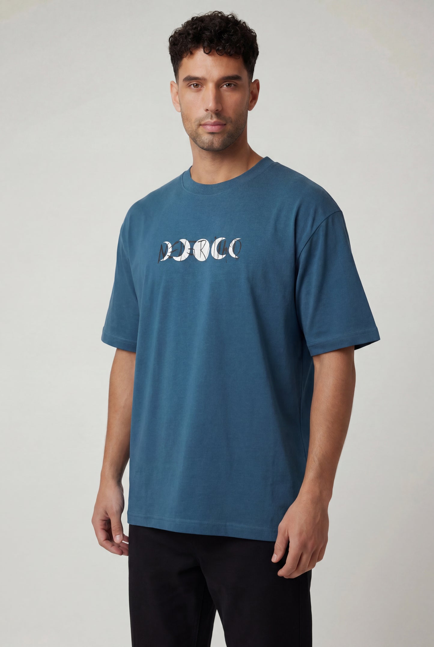 Never-mind Embroidered T-Shirt