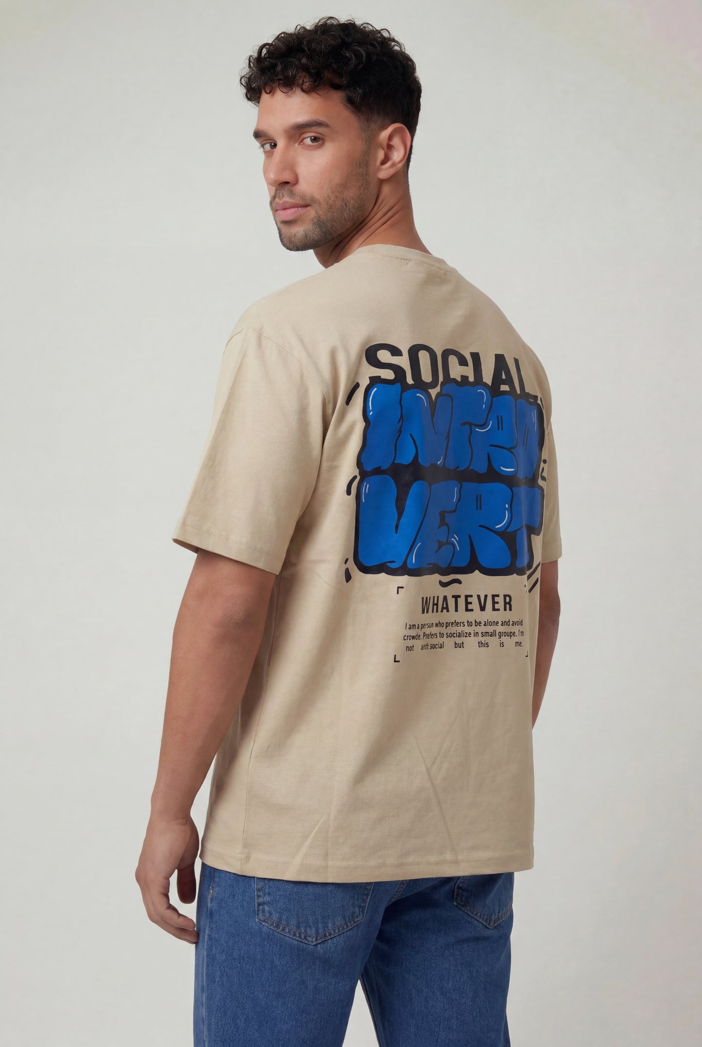 Social Introvert Graphic T-Shirt