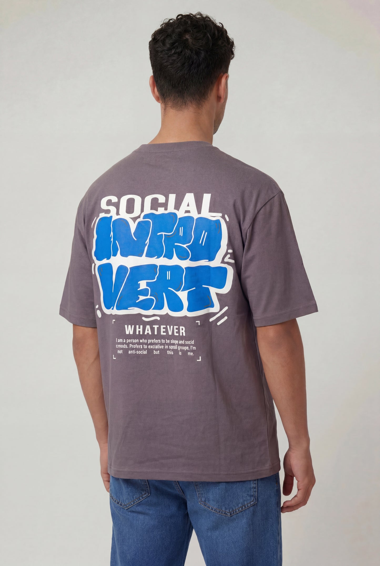Social Introvert Graphic T-Shirt