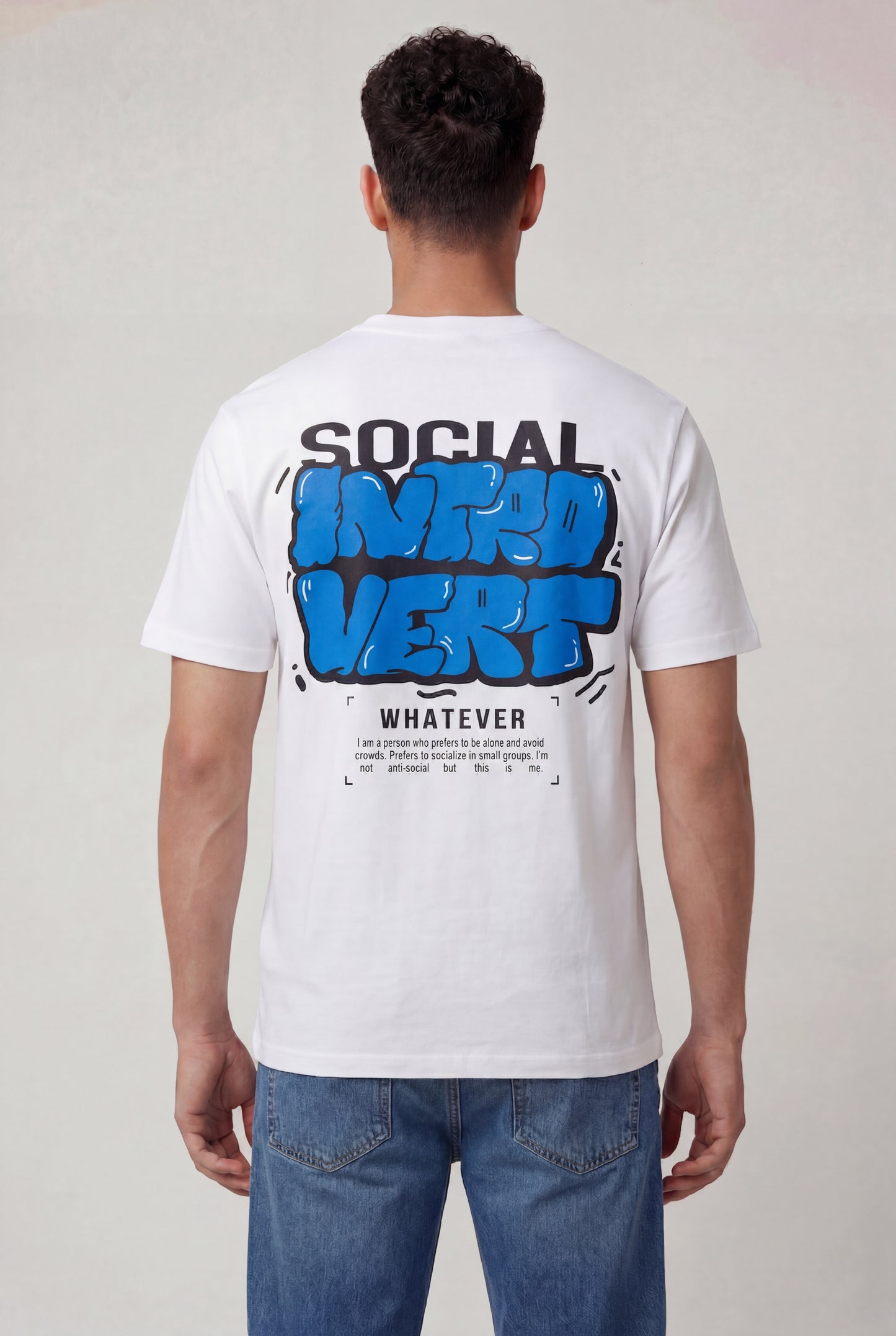 Social Introvert Graphic T-Shirt