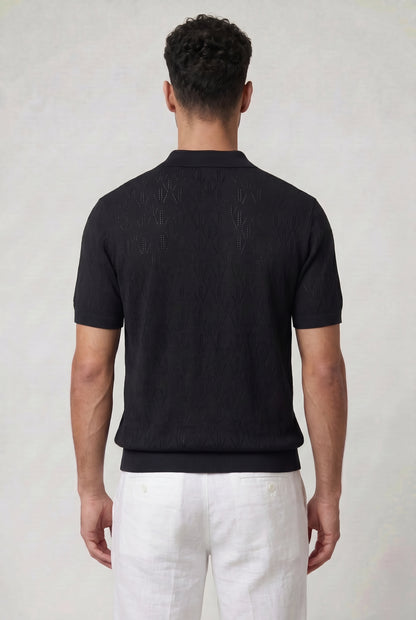 The Diamond Knit Polo