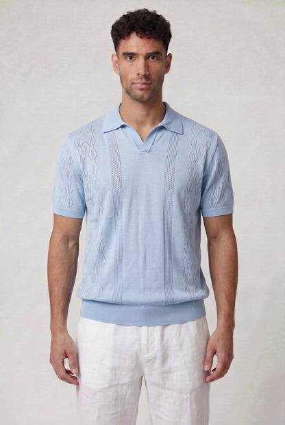The Diamond Knit Polo
