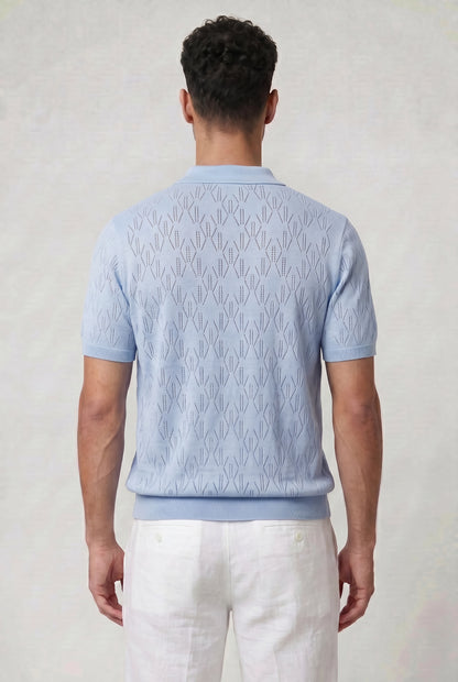The Diamond Knit Polo