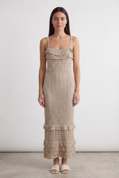 The Geometric Knit Dress
