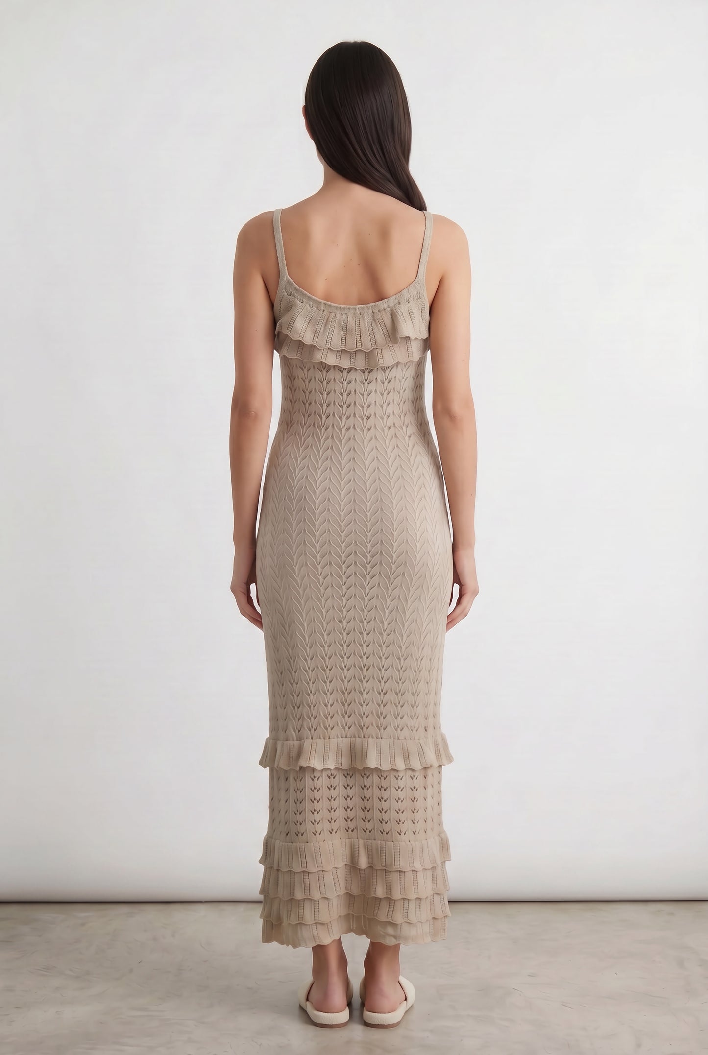 The Geometric Knit Dress