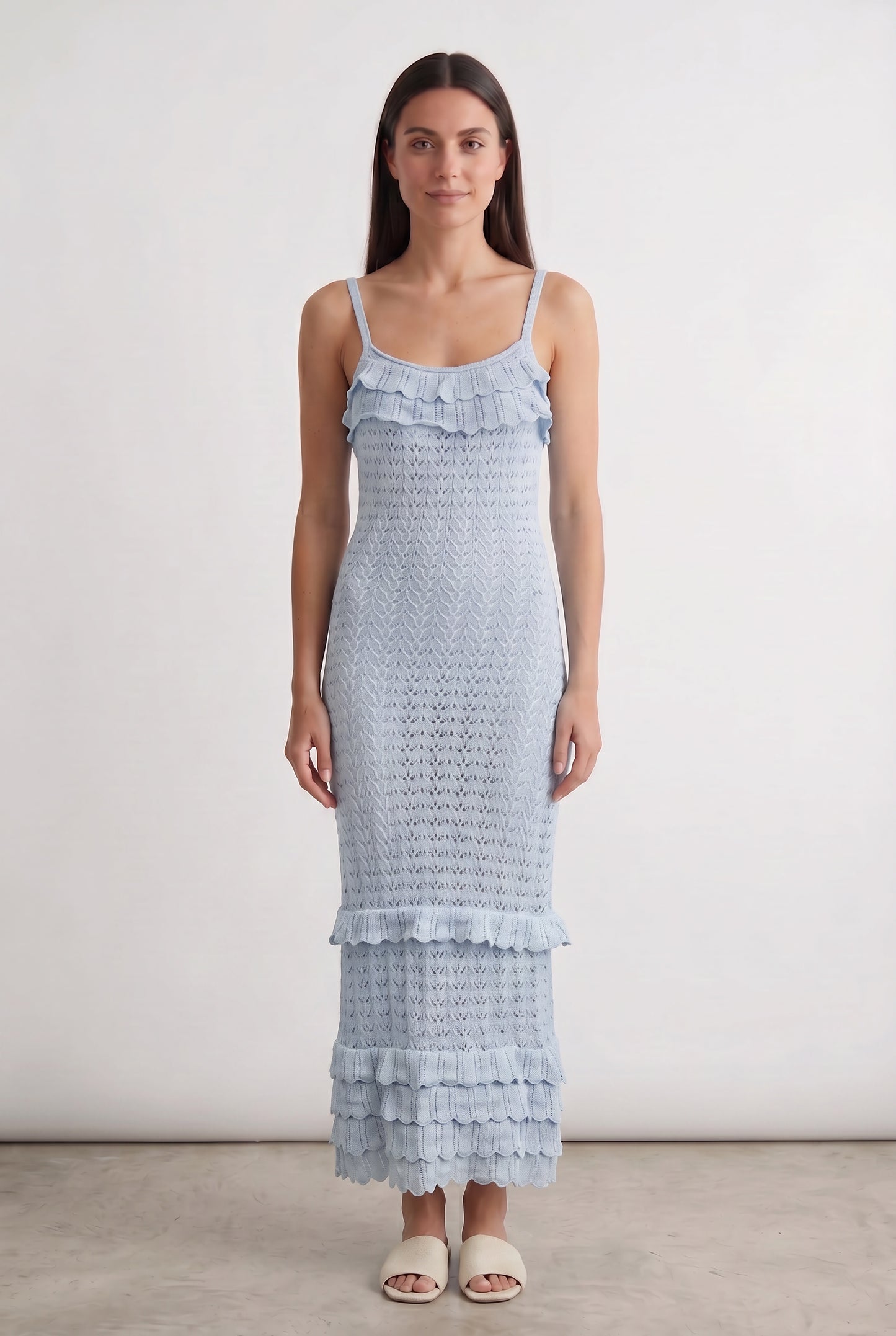 The Geometric Knit Dress