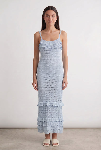 The Geometric Knit Dress