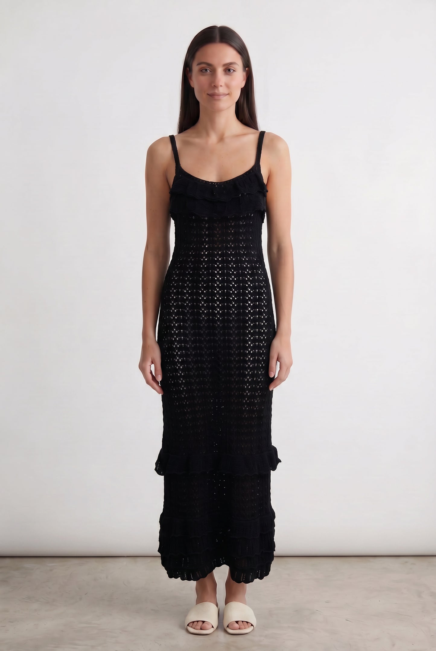 The Geometric Knit Dress