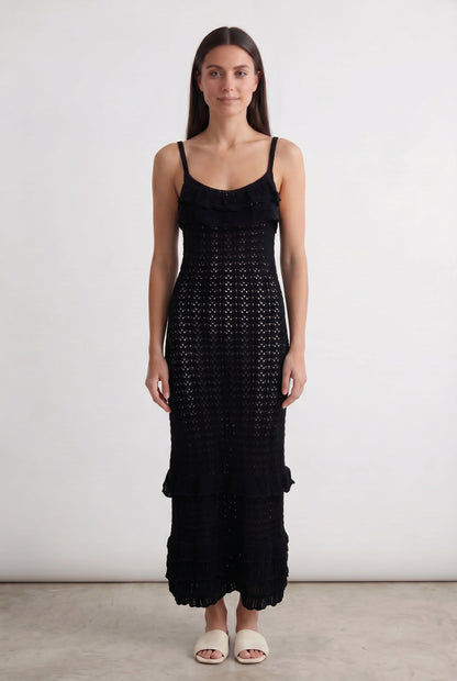 The Geometric Knit Dress