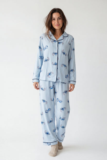 Printed Pajama Set (Long Sleeve)