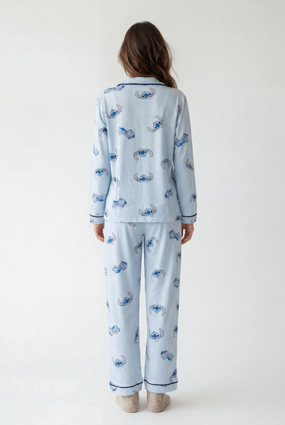 Printed Pajama Set (Long Sleeve)
