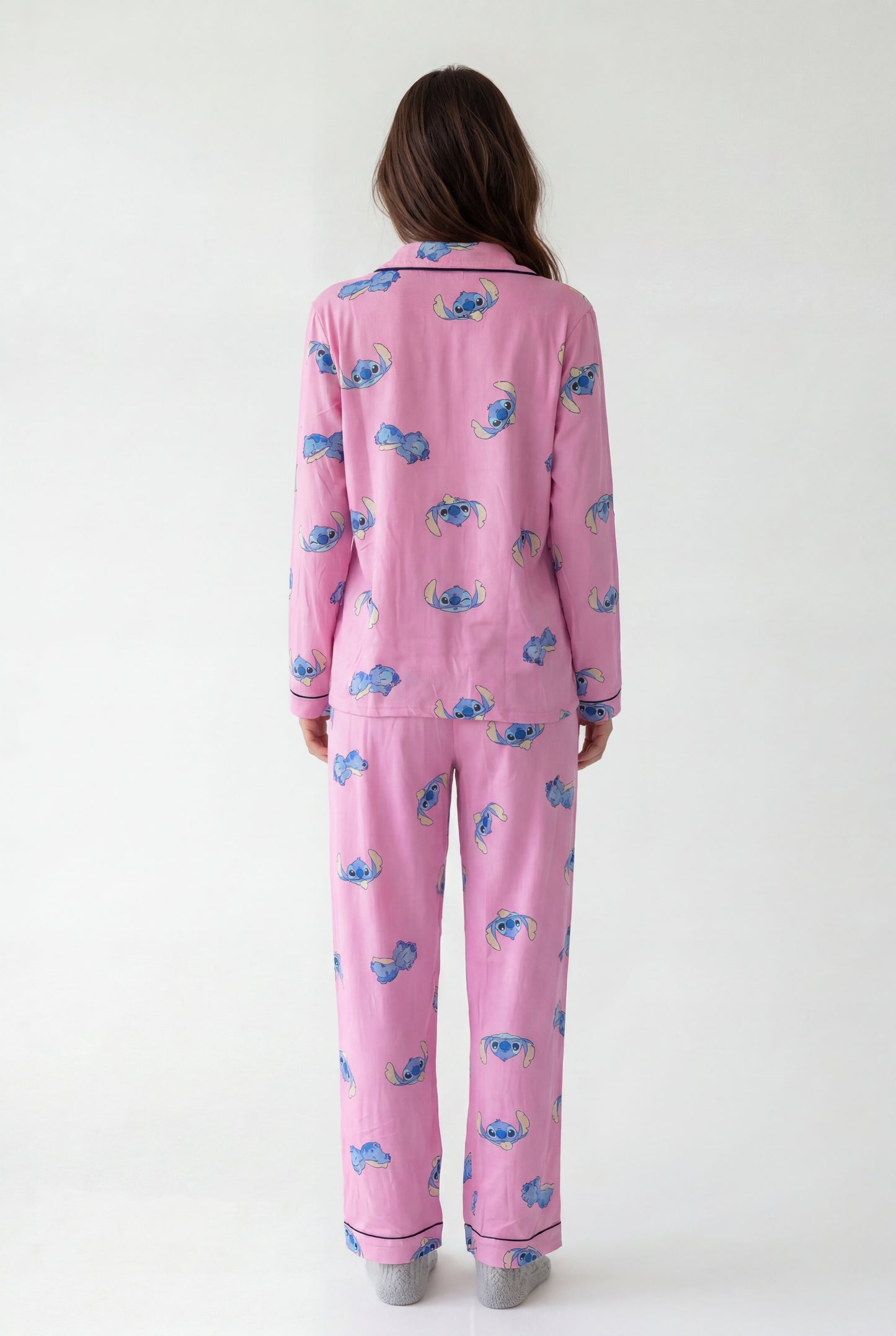 Printed Pajama Set (Long Sleeve)