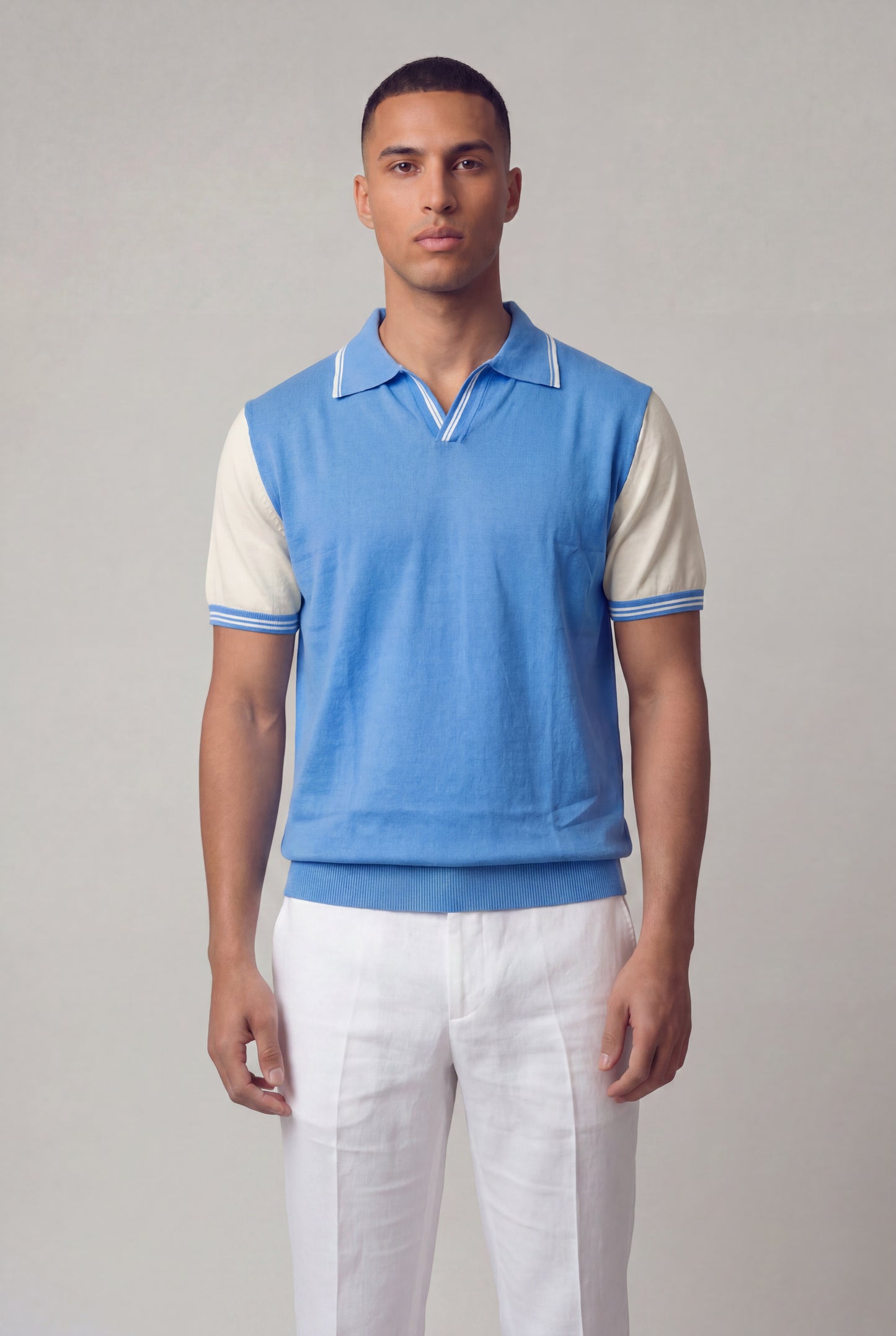 Knit Polo Shirt