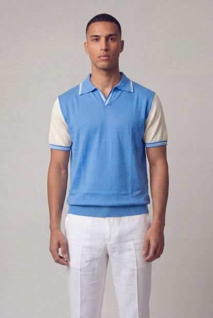 Knit Polo Shirt