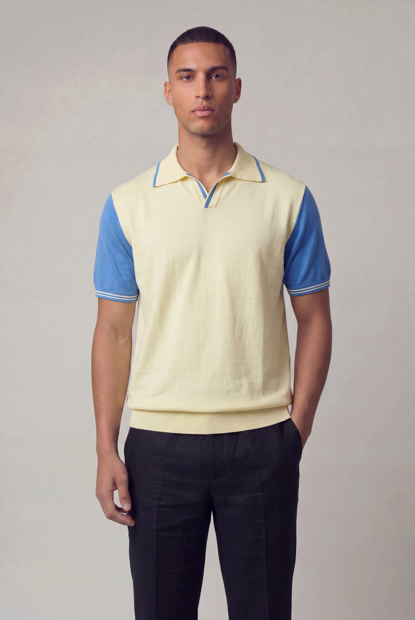 Knit Polo Shirt